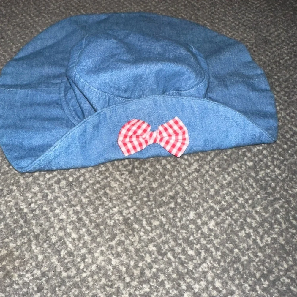 Jean bucket hat for infant